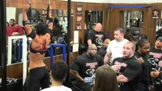 Dana Linn Bailey and Seth Feroce - Shawn Ray Muscle Camp 2010