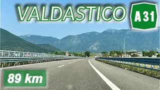 A31 | BADIA P. - PIOVENE R. | Autostrada della Valdastico | Percorso completo