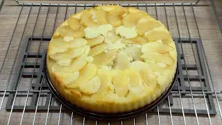 Easy Apple Semolina Cake 🍏🍰