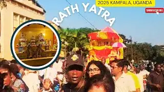KAMPALA RATHA YATRA FESTIVAL (EAT)📍 Mash Bus Dewinton Road Kampala,Uganda#iscontemple #rathyatra 