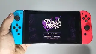 Tangle Tower Nintendo Switch handheld gameplay
