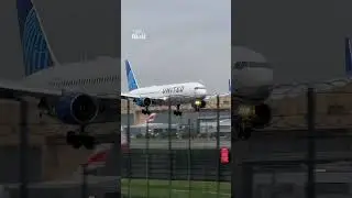 Storm Benjamin forces plane to abort landing at Heathrow