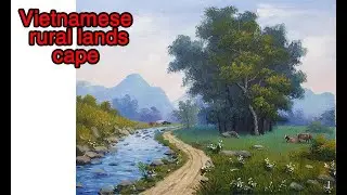 Vietnamese rural landscape