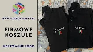 FIRMOWE KOSZULE Z HAFTOWANYM LOGO www.nadrukihafty.pl biuro@nadrukihafty.pl tel: 785200102