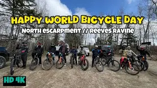 Happy World Bicycle Day // North Escarpment // Reeves Ravine