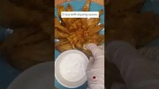 Blooming onion || Lotus flower onion || recipe with onion