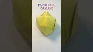 Easy Paper BALL #origami #art #handmade