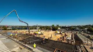 Springwood Mall Carpark Construction Timelapse