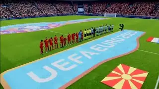 UEFA Euro 2020 - North Macedonia vs. Netherlands PES 2020 Gameplay PS4