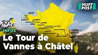 Le parcours complet du Tour de France femmes 2025