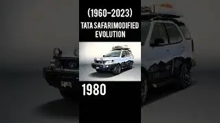 Tata Safari Modified Evolution of (1960-2023) 🥵😱🔥#youtubeshorts
