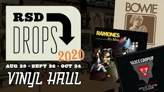 RECORD STORE DAY/RSD DROPS 2020 VINYL HAUL - Bowie, Ramones, Cooper & more! | Vinyl Community