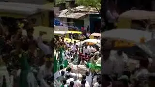 Dasarahalli MLA R.Manjunath Nomination filing Crowd