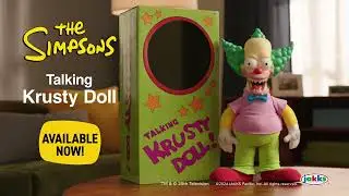 The Simpsons Talking Krusty Doll | JAKKS Pacific