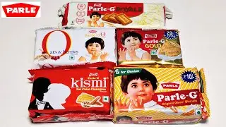 Parle G Gluco Vs Parle G Royale Vs Parle G Oats & Berries Vs Parle G Gold Vs Parle G Kismi Biscuits😋