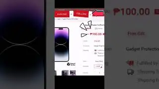 Apple Iphone 14 pro max. Online shopping #shopee #shorts