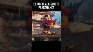MK1 TEST YOUR MIGHT FAILURE: Erron Black Shoots Peacemaker #mortalkombat1 #gaming #reaction