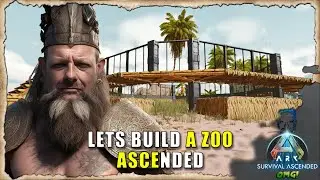 Ark Survival Ascended Let's Build a Zoo - Live Stream EP 66
