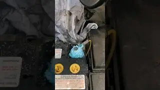 Battery Terminal Corrosion Removed The Easy Way With Hot Water 👌🧑&zwj;🔧