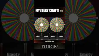 Random Wheel Chooses my CRAFT! 🎡 (The Forge Roblox)