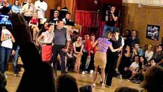 Moscow Christmas Swing Dance Camp - Jack & Jill finalists - slow lindy