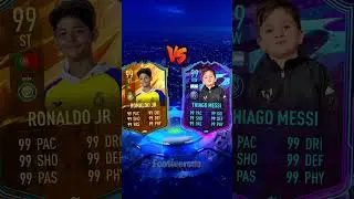 FIFA 23 Ronaldo Jr Team 🆚 FIFA 23 Thiago Team 🤯😈 (Boss Ronaldo Jr, Thiago Messi, Gigachad, You) 😱🥵