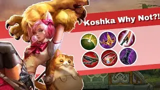 Vainglory Koshka Weapon Powered Build - Shocking Result! - Why Not?!