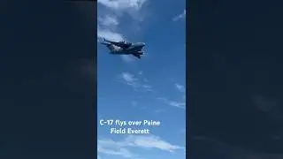 C-17 #shorts #aviation #airplane #boeing #c17 #painefield @Boeing #military #militaryplane
