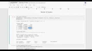 Clustering - Kmeans in R Protein intake per country example jupyter notebook