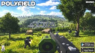 Polyfield (New update/ New weapon/ New maps) Gameplay Android