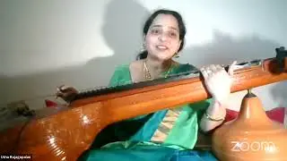 Usha - Katy Texas Krithi: Bantureeti kolu - Ragam: Hamsanadam Taal: Adi Composer: Tyagaraja