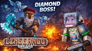 We Built Infinite Create Power and Fought the Diamond Boss| Minecraft Linggango ~ Part 5
