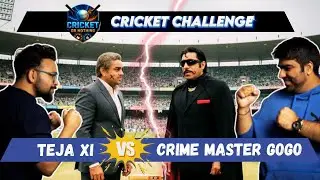 Teja XI v/s Crime Master Gogo - Epic cricket match | Cricket or Nothing mobile app
