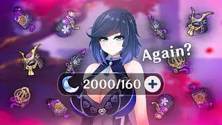 I Spent 2000+ RESIN On Yelan Artifacts Again...