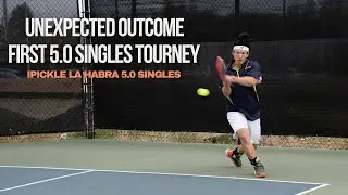 Tennis Player First 5.0 Singles Pickleball Tournament