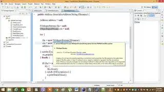 9  Java Object Serialization Serialization   Read an object from file