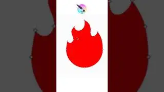 BIKIN LOGO API PAKAI KRITA