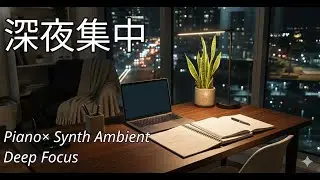 【集中力が切れない作業用BGM】静かに没頭できる528Hzを土台にしたモダン音楽｜勉強・仕事・読書用