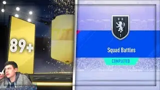 *Боже мой* 89+ ВЫБРОСИЛИ ИЗ 5-КИЛОМЕТРОВОЙ ГРУППЫ!! НАГРАДЫ SILVER 1 SQUAD BATTLE (FIFA 19)