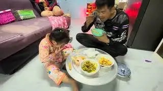 🇹🇭♥️🇱🇦ท่านข้้าวกับน้องไอรินค่ะ