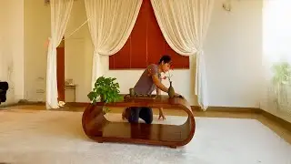 Old house renovation Episode 136. These days, I've made a very special solid wood coffee table