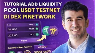 PINETWORK TERBARU~TUTORIAL ADD LIQUIDITY POOL USDT TESTNET DI DEX PINETWORK
