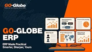 ERP Made Practical &ndash; Smarter, Sharper, Yours | GO-Globe ERP & Business Automation