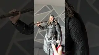 GOODBYE THOR, HELLO THOR 👋 #thor #avengersendgame #thorodinson #hottoys #actionfigures #endgame
