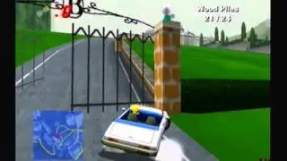 Давайте поиграем в The Simpsons: Road Rage — режим «Миссия»