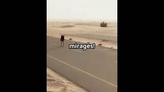 How Do Mirages Work? #Shorts #World #Curiosities