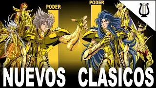 Dorados Clásicos vs Next Dimensión, Cual es la Generación mas Poderosa? - Caballeros Zodiaco / Seiya