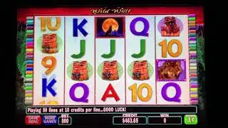 Wild Wolf Slot Win with 5 FREE GAMES!