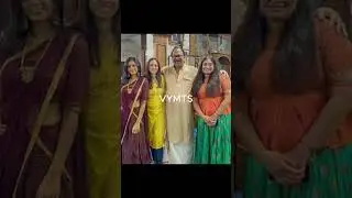 Krishnam Raju actor unseen moments with his three daughters # Actor Krishnam Raju daughters# Prabhas