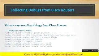 Collecting Debugs in Cisco Voice Gateway